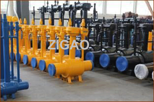 Under Ground Ball Valve